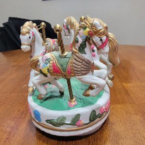 Vintage antique carousel